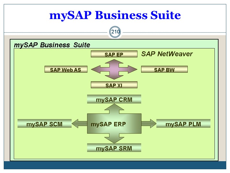 210 mySAP Business Suite